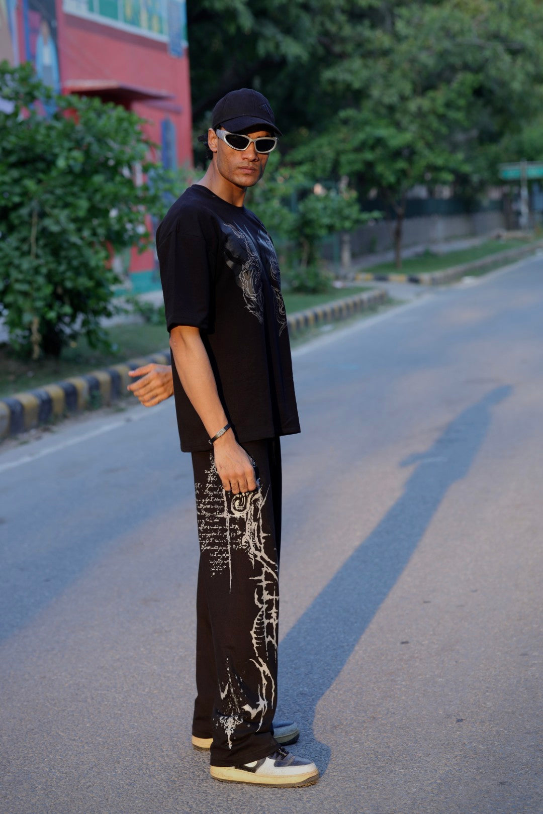 Crypt Code baggy pants